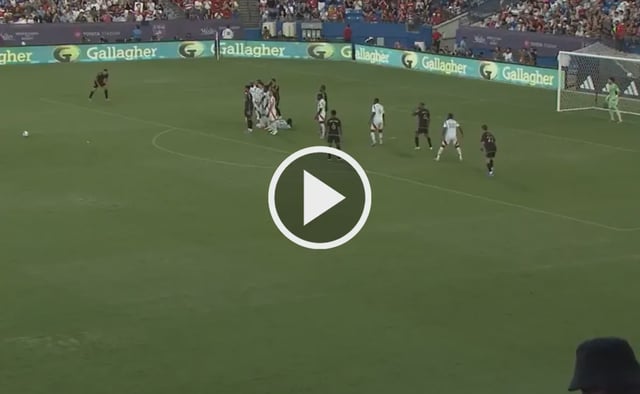 Son Heung-Min marcó su primer gol con LAFC a través de un verdadero golazo de tiro libre
