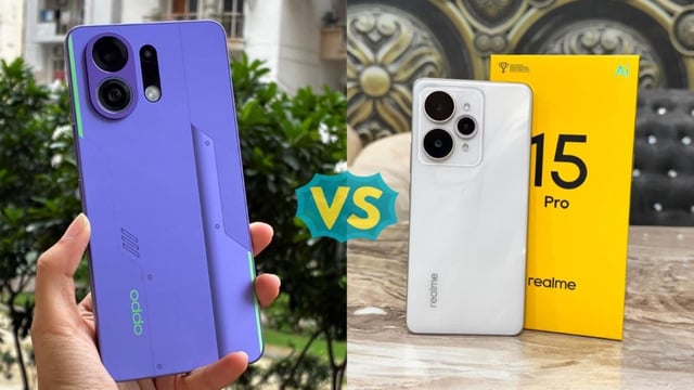 Oppo K13 Turbo Pro 5G vs Realme 15 Pro 5G: Which smartphone balances power, design, and features better?