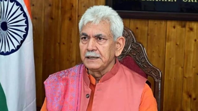 Referring to protests in Kashmir after the April 22 Pahalgam attack, the L-G said now the people come out on the streets against terrorists.