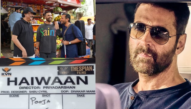 Akshay Kumar's first look in Haiwaan