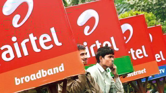 'Airtel down' trends as users complain of network outage.
