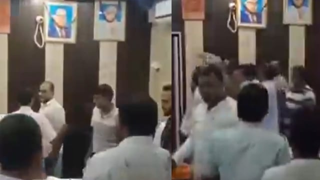 WATCH | BJP Worker Enters Dalit Engineer's Office, Beats Him With Shoe in UP's Ballia