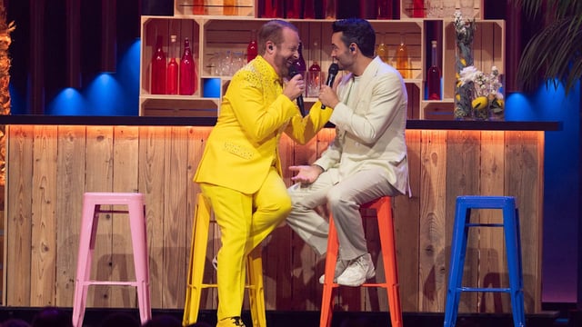 Ross Antony verwirrte Giovanni Zarrella in der „Giovanni Zarrella Show“.