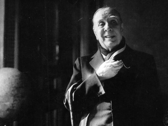 Jorge Luis Borges. Foto AGN