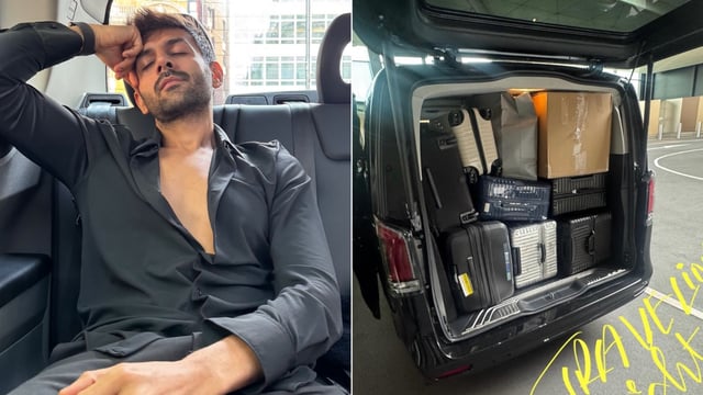 Kartik Aaryan Returns To Mumbai After London Vacay,  Gears Up For '48 Hours Shoot Marathon'