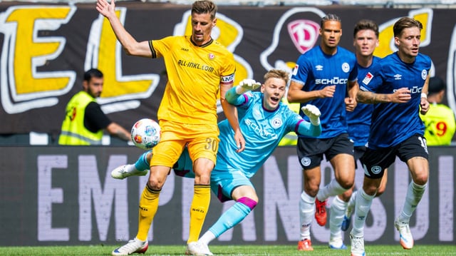 Enges Aufsteigerduell in Bielefeld
