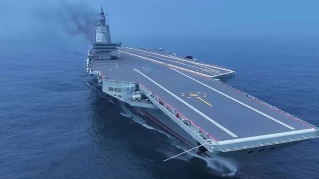 Fujian carrier.