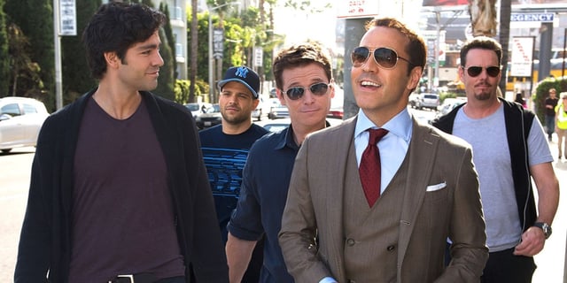 Vinny and his entourage