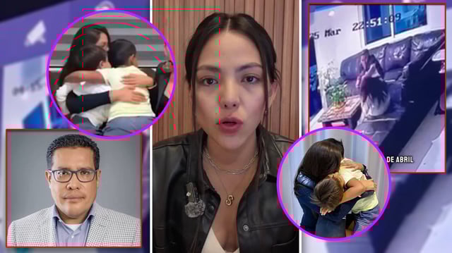 Tras casi 100 días separados, la madre recupera a sus hijos y su expareja enfrenta prisión preventiva por violencia familiar. FOTO: Especial