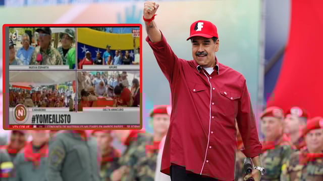 Según el medio del estado venezolano VTV, Maduro hizo un exhortó para alistarse en la milicia nacional bolivariana.  La convocatoria busca fortalecer la defensa de la paz y la soberanía nacional frente a lo que el gobierno señala como amenazas extranjeras y campañas mediáticas desestabilizadoras.