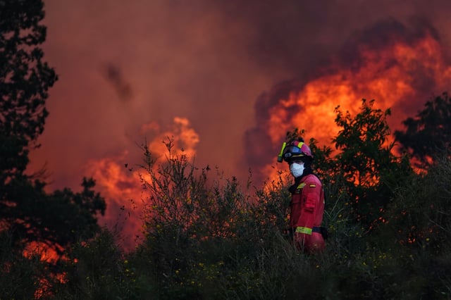 España sufrió elevadas temperaturas, incendios arrasadores y más de mil muertos
