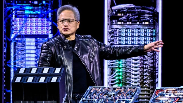 Jensen Huang, the chief executive of Nvidia, said the company was in talks with the US over its offering to China
