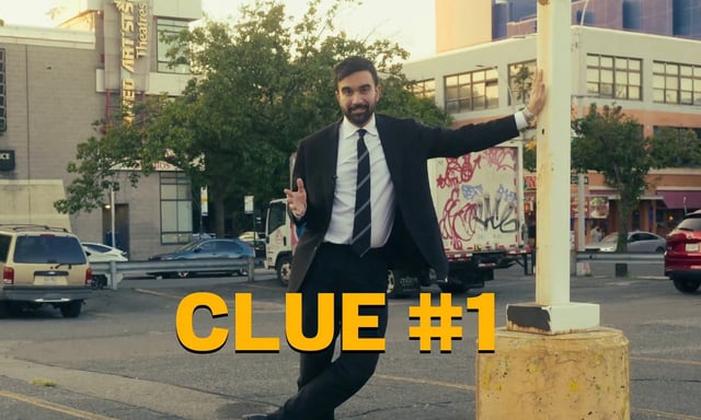 Zohran Mamdani announces the first clue for his scavenger hunt in a social media video on Sunday. (X / Zohran Mamdani)