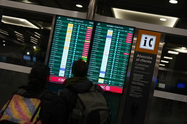 Este domingo se vivió la segunda jornada de paro del gremio de controladores aéreos Atepsa