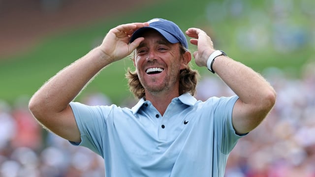 Strahlender Sieger: Tommy Fleetwood nach seinem Coup