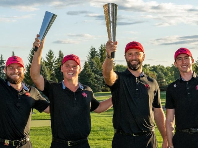 Jon Rahm y su equipo se impusieron en una jornada para el recuerdo.