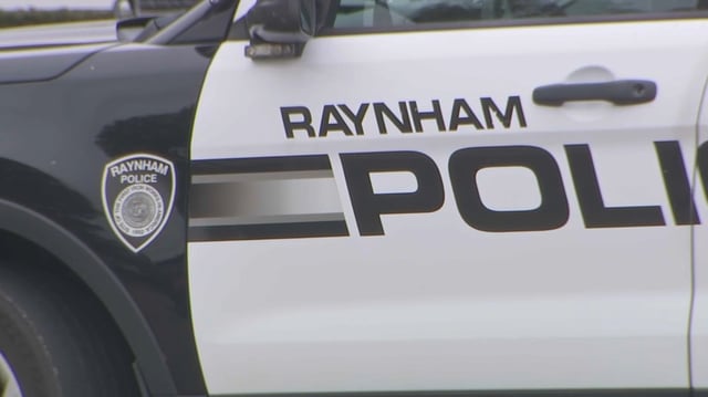 A file photo of a police cruiser in Raynham, Massachusetts