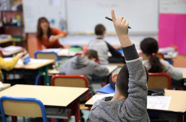 Lors de la rentrée 2024, plus de 519 000 élèves en situation de handicap étaient scolarisés. Ici, la classe Ulis de l’école Victor Hugo à Blois.