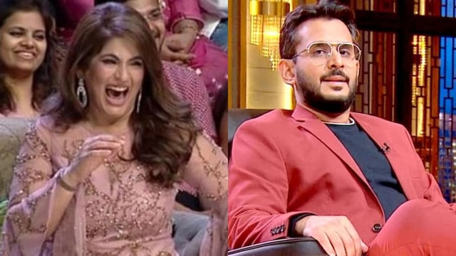 Archana Puran Singh reacts to Aman Gupta crediting her for BoAt's success.