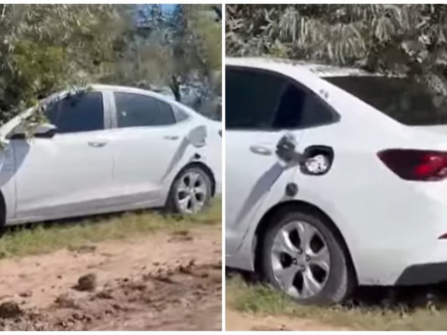 Encuentran muertos a un hombre y a una mujer dentro de un auto abandonado en San Antonio de Areco
