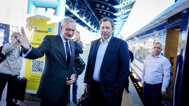 Martin Jäger und Lars Klingbeil