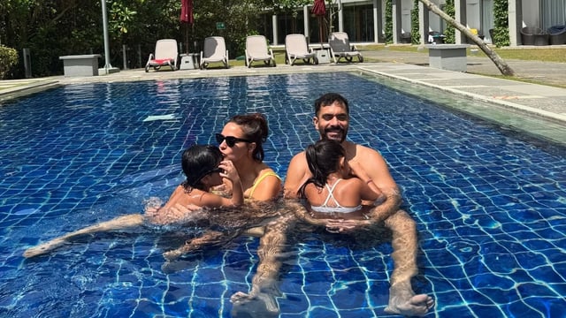 Neha Dhupia got married to actor Angad Bedi in May 2018 and welcomed their daughter, Mehr, six months later.