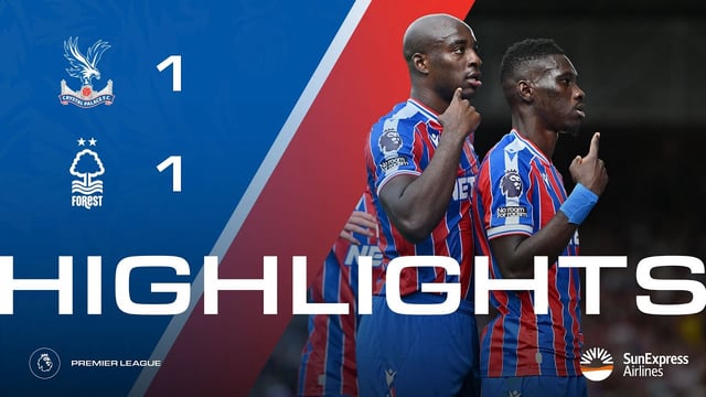 CRYSTAL PALACE 1-1 NOTTINGHAM FOREST