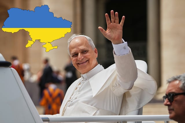 Papa León XIV exhorta a terminar la guerra en Ucrania en mensaje a Zelenski