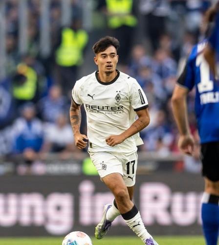 Jens Castrop, a 22-year-old midfielder with dual German and South Korean citizenship, is seen in this photo captured from his Instagram page. (PHOTO NOT FOR SALE) (Yonhap)
