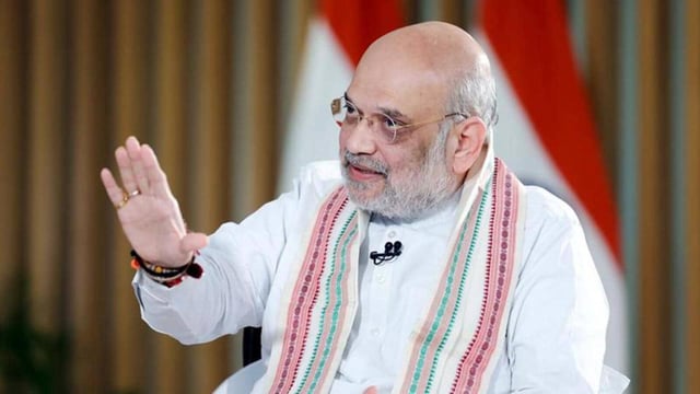 Amit Shah said that disrupting Parliament and disregarding procedure does not behove a democracy. (ANI photo)
