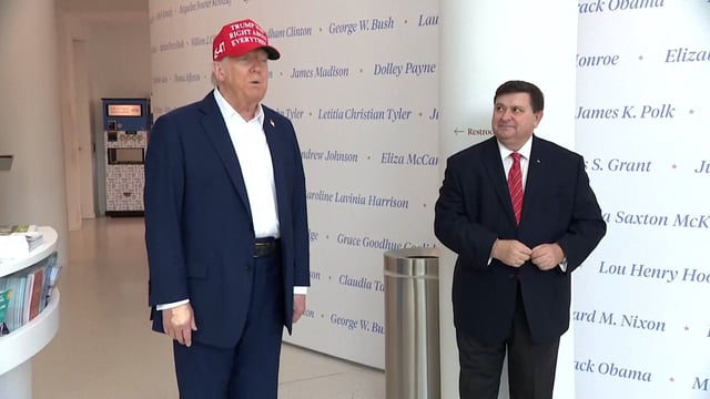 Ein brauner Fleck auf Trumps Hand sorgt für Spekulationen über seine Gesundheit.
