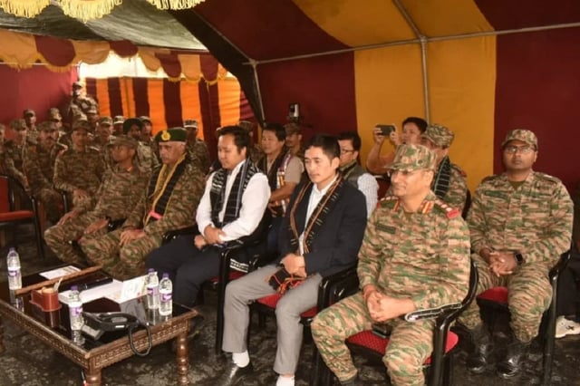 Brew of Unity: Indian Army Inaugurates Mayudia Café in Arunachal to Strengthen Civil Ties