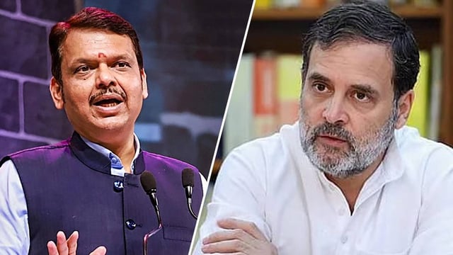 'Dil Behlane Ke Liye Khayal,' Fadnavis calls Rahul Gandhi 'Serial Liar' Over Opposition SIR Allegations | Image: Republic