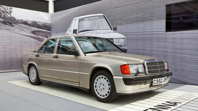 Mercedes-Benz 190 E von Ayrton Senna wird versteigert: Stars/Entertainment