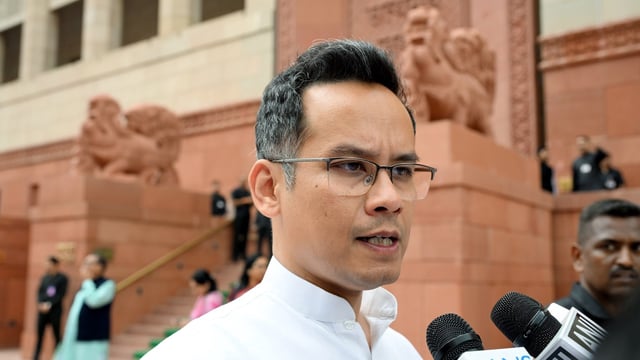 Deputy Leader of Congress in Lok Sabha Gaurav Gogoi 