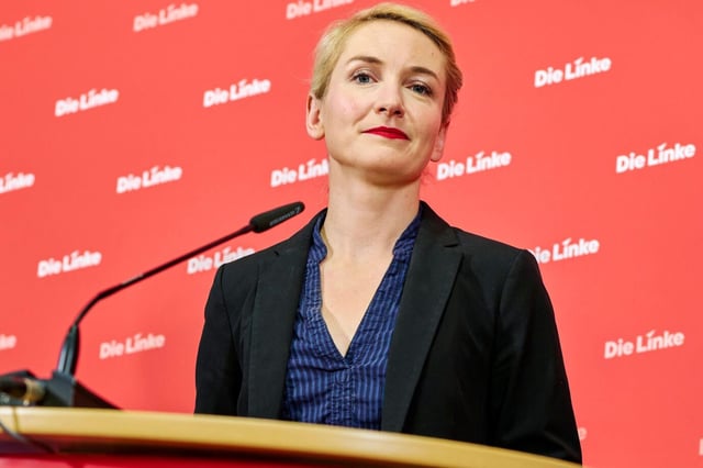 Die Vorsitzende der Linkspartei, Ines Schwerdtner, will mehr Beteiligung bei Abstimmungen.