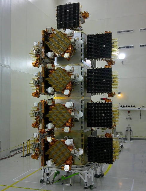 Tranche 1 Transport Layer spacecraft built by York Space Systems. Photo: York