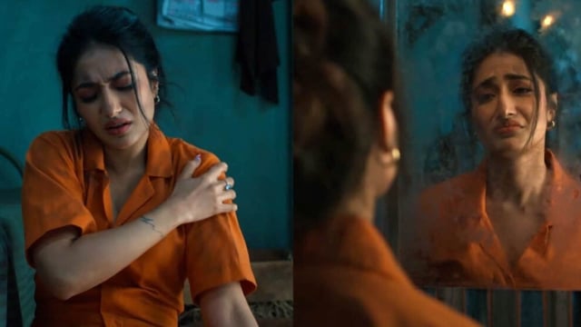 Dhanashree Verma seems to be one of the 'workers' on the game show, Rise and Fall. 