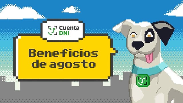 Las promociones vigentes hasta fines de agosto con Cuenta DNI. 