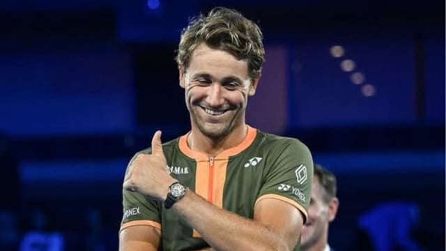 La queja de Casper Ruud por el fuerte aroma a marihuana en el US Open