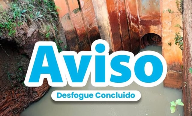Termina desfogue programado de presa de Cointzio, en Morelia
