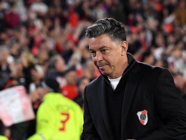 Marcelo Gallardo. River Plate vs Libertad. Octavos de Final Copa Libertadores. - FTP CLARIN 00024297-17.JPG Z Invitado