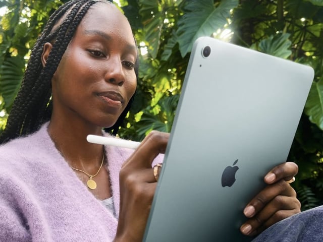 All four colors of the iPad Air are on sale for $150 off.