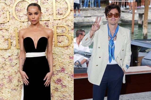 Zöe Kravitz y Harry Styles, ¿pasa algo entre ellos? (AP)