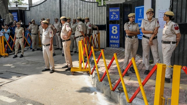 The Delhi Police have slapped criminal conspiracy charges against both the accused.