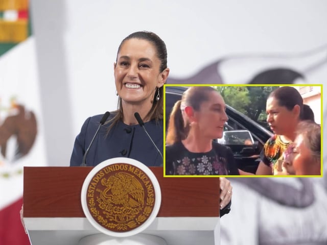 La presidenta Claudia Sheinbaum explicó en su 'Conferencia del Pueblo' los motivos de su negativa a aceptar un obsequio de Ángel Aguirre durante su gira en Guerrero. | Crédito: Presidencia/Redes sociales