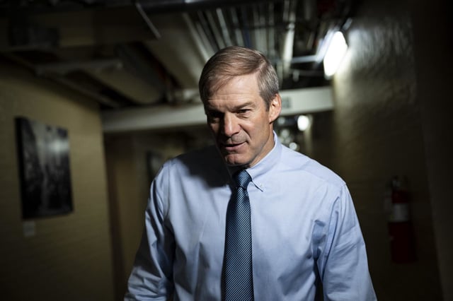 Rep. Jim Jordan, R-Ohio, speaks to media at the Capitol on June 4, 2025. 