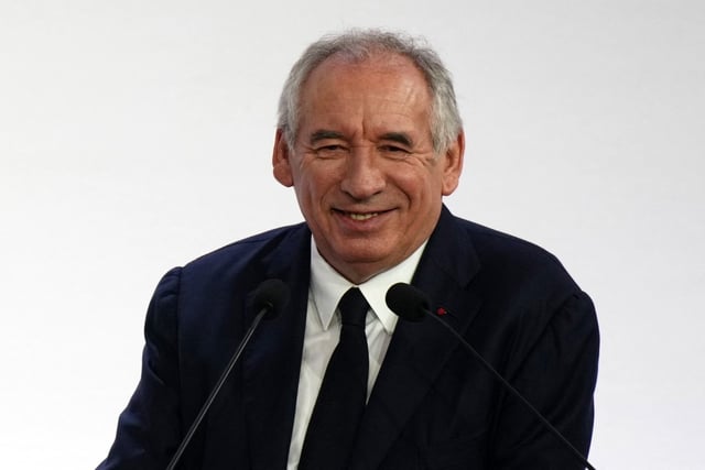 François Bayrou s'exprime lors d'une conférence de presse à Paris, le 25 août 2025.