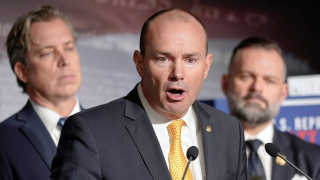 Sen. Mike Lee has suggested that the US stop H1B visas to foreign workers. (AP Photo/Mariam Zuhaib)