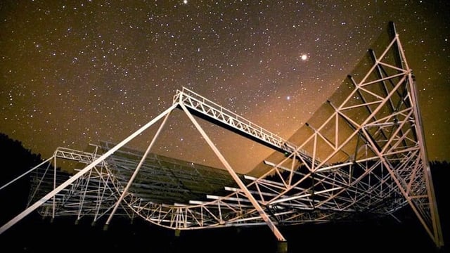Tomada de la red- Radiotelescopio CHIME en Canadá